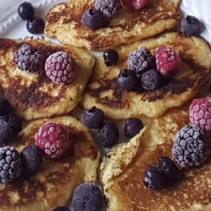 Receta Panqueque de harina de coco