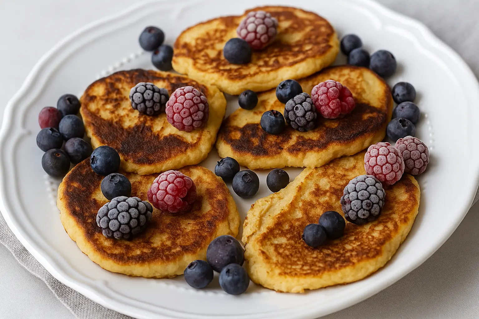 Receta Panqueque de harina de coco