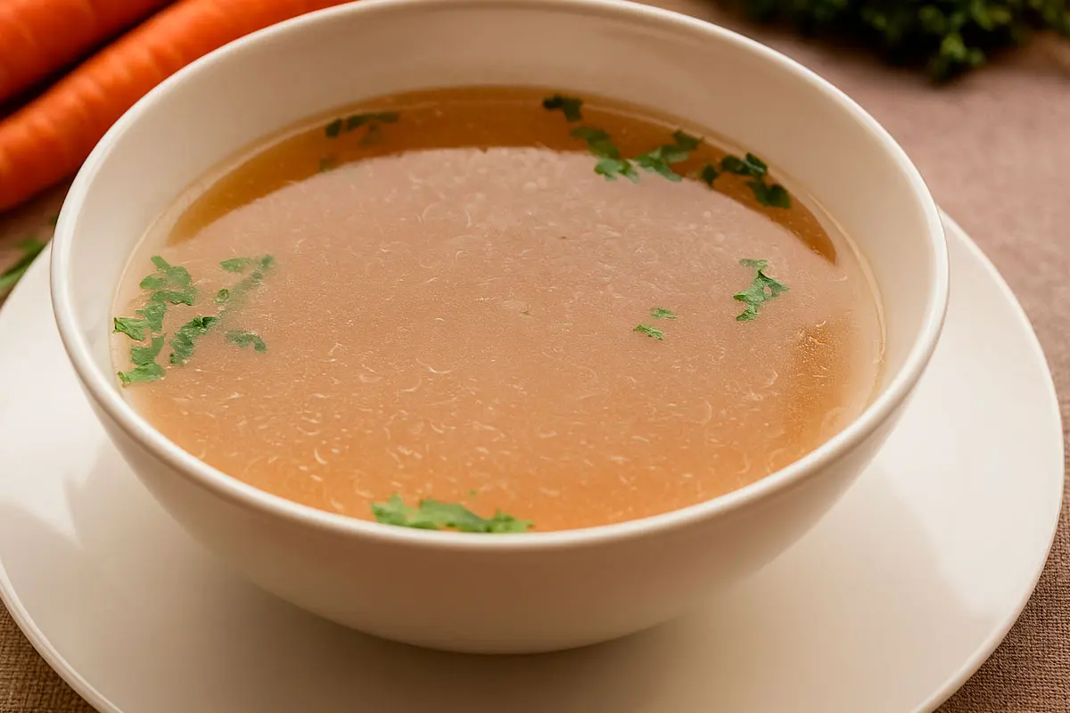 Receta Caldo de Huesos